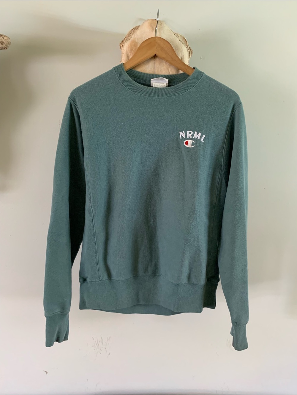 Champion NRML Teal Crewneck Sweatshirt - Men's